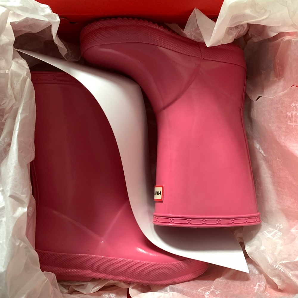 Toddler Hunter Boots size 7- US8b/9g EU 24